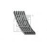 Courroie trapézoïdale à nervures