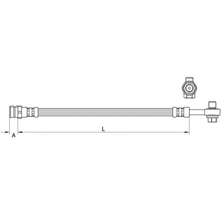  Flexible de frein ()