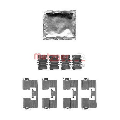  Kit d'accessoires, plaquette de frein à disque ()