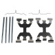  Kit d'accessoires, plaquette de frein à disque ()